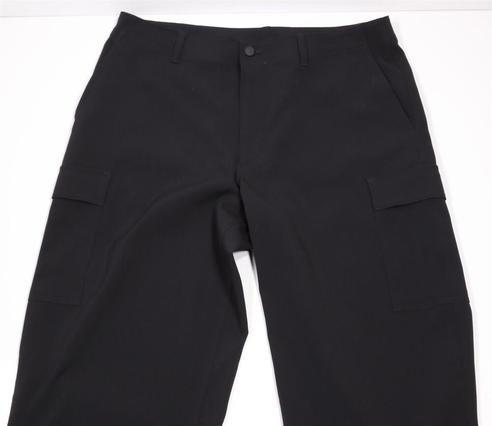 Lululemon Mens Black Ripstop Regular Fit Cargo Pants 36x31